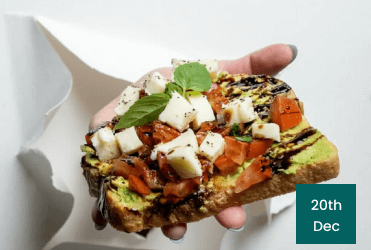 Avocado Toast with Tomato and Basil: A Fresh Cafe Favorite